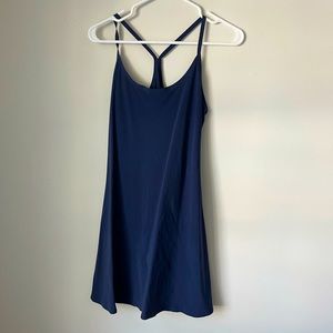Size M, Navy Blue Outdoor Voices Exercise Dress